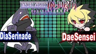 UNICLR: DiaSerinade (Merkava) vs DaeSensei (Hyde) Under Night In Birth Ranked Match