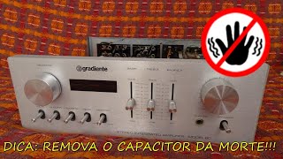 GRADIENTE MODEL 80 INTEGRATED AMPLIFIER REPLACE POWER INPUT WIRING