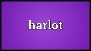 Harlot Meaning