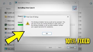 The Windows Installer Service could not be accessed... Safe Mode in Windows 11/10/8/7 - How To Fix ✅