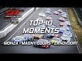 Top 10 Moments from Fanatec GT World Challenge Powered by AWS 2021