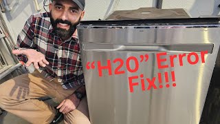 Fixing H20 Error On A Ge Dishwasher