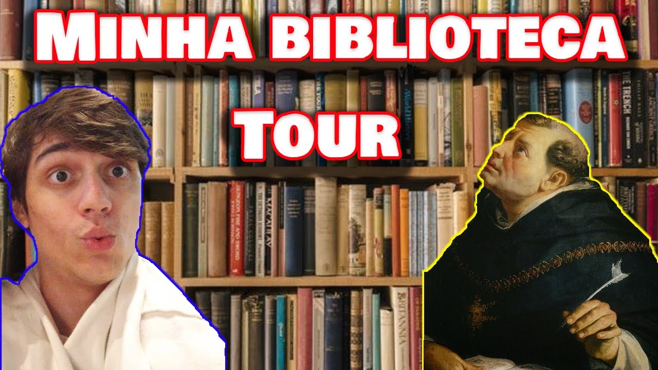 Tour Pela Minha Biblioteca Desafio Youtube