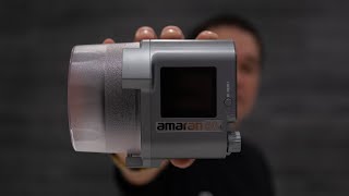 AMARAN COB 60D - APUTURE UNBOXING AND FIRST TEST