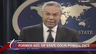 Former Secretary of State Colin Powell Dies | Talking Points