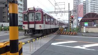 近鉄2610系2627編成+2800系2814編成急行名古屋行き到着