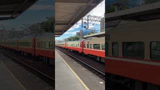 516次莒光號樹林站停車(晚5分) #莒光號 #樹林車站 #taiwanrailway #台鐵 #train #taiwan #railway #shorts