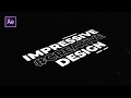 Smooth Text Animation in After Effects - After Effects Tutorial - No Third Party Plugin