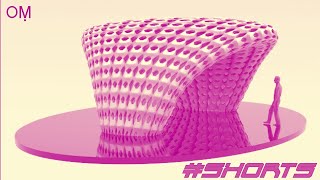 twisted box surface - grasshopper rhino #shorts