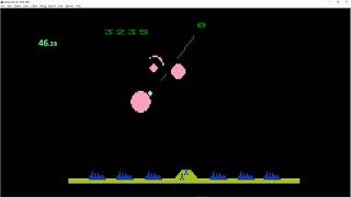 Missile Command (Atari 5200) - 10K Points Speedrun - 1:35 WR