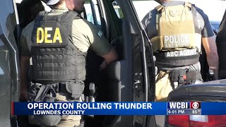Lowndes County deputies, agencies stay busy with drug bust operation