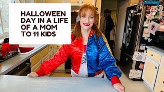 HALLOWEEN DAY IN A LIFE OF A MOM TO 11 KIDS