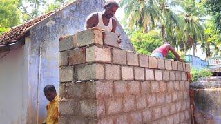 Excellent Work in Hollow Block Bathroom Roof Asbestos Cement Sheet Installation Accurately