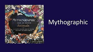 Coloring Book Flip Through: Mythographic Animals by Joseph Catimbang