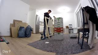IKEA Method Kitchen build up - time lapse
