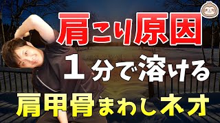 １分で肩こりが溶ける！肩甲骨まわし・ネオ【楽ゆる式】