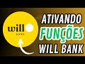 COMO ATIVAR AS PERMISSÕES DE FUNÇÕES DO WILL BANK