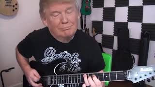 Donald Trump shreds on guitar!