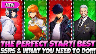 *HOW TO GET THE PERFECT START & ALL 70+ SUMMONS* BEST SSR CHARACTERS & WEAPONS! (Solo Leveling Arise
