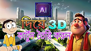 Ai দিয়ে সহজে 3D Image তৈরি করুন! | Create 3D images with free Ai