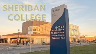 SHERIDAN COLLEGE in Canada A Brampton Campus Tour   Nov 2022.