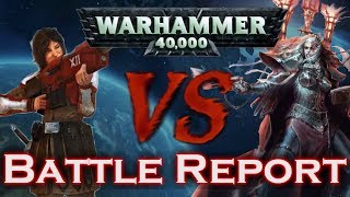 New Sisters Of Battle Vs Imperial Guard Warhammer 40k Battle Report