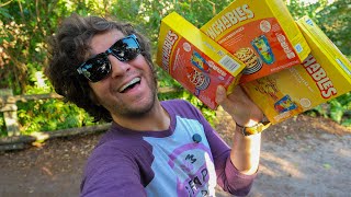 A Lunchable Picnic On Tom Sawyer Island And Christmas Lights In Dinoland USA!