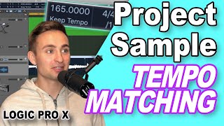 Tempo Matching | How to Make Sample Fit Project Tempo in Logic Pro X