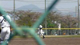 ＰＬ学園　５番大槻　ホームラン（春季大阪大会・東海大仰星戦）