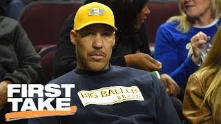 LaVar Ball Stroking His Ego With His LeBron James Comments | First Take | March