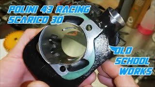 Polini 43 racing - lavori e prima accensione🎯🏁     ENG SUBS