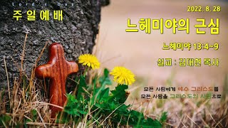 2022.08.28 느헤미야의 근심 - 김대현 목사