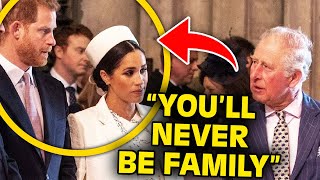 Meghan Markle and Prince Harry DISSED By King Charles