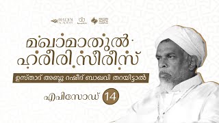 മഖാമാതുൽ ഹരീരി സീരീസ് | Episode 14 | درس مقامات الحريري | Usthad Abdu Rasheed Baqavi Tharayittal