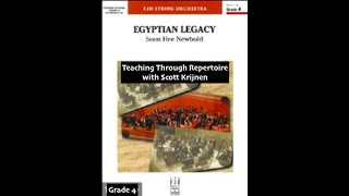 Teaching Through Repertoire - Egyptian Legacy by Soon Hee Newbold, Cello Track w/Scott Krijnen