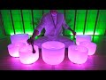 Serene Sleep Singing Bowls | Stress Reducing Bedtime Sound Bath | Color Psychology | Sleep Therapy