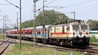 Intercity Trains Crossing|Bezawada(BZA) INTERCITY Exp|Secunderabad Vijayawada 12796 Intercity Exp