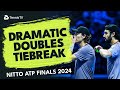 Dramatic Tiebreak In Purcell/Thompson vs Granollers/Zeballos | Nitto ATP Finals 2024