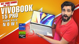 Best laptop for gaming Asus Vivobook 15 Pro Intel 9 and Nvidia RTX 3050 Unboxing & Review | Hindi