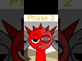 Sprunki mix: Phase 1 vs Phase 2 vs Phase 3 vs Phase 4