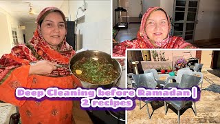 Deep Cleaning before Ramadan | 2 recipes Soup and Bhindi