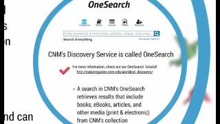 Module 4: OneSearch Basic Search