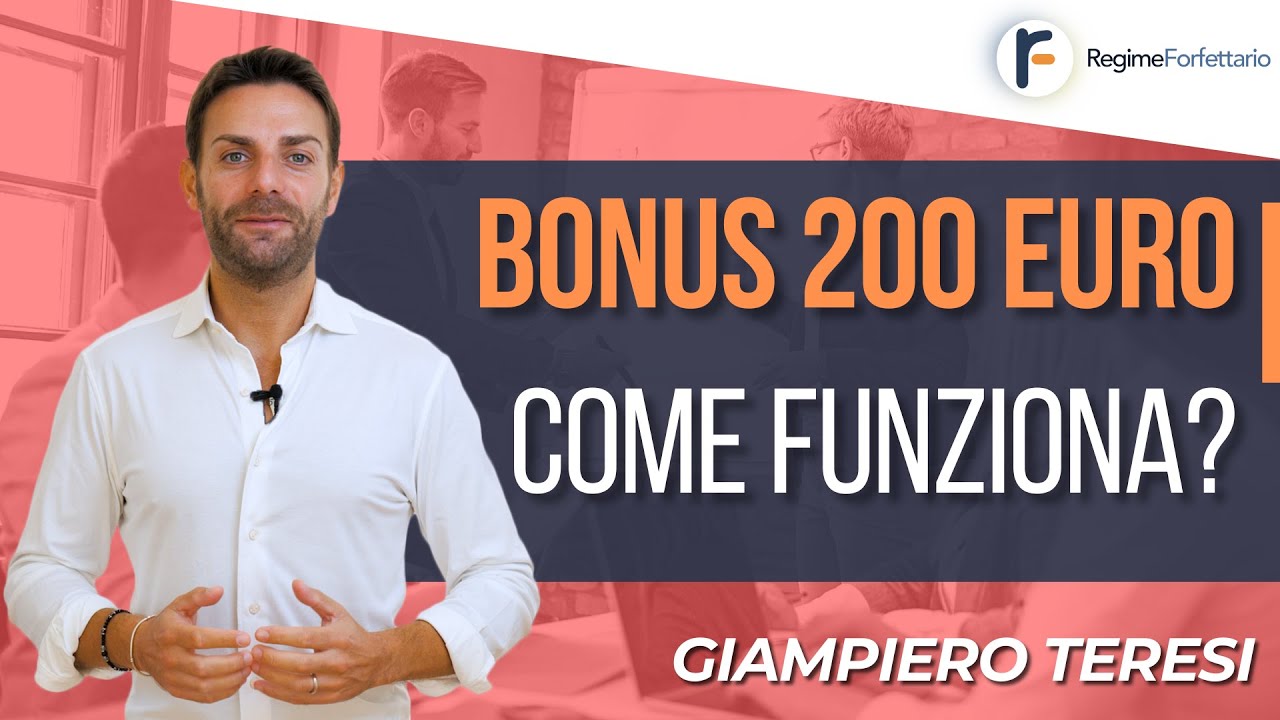 Bonus 200 Euro, Come Funziona? Come Si Richiede? - YouTube