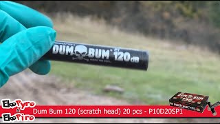 Dum Bum 120 scratch head 20 pcs - P10D20SP1