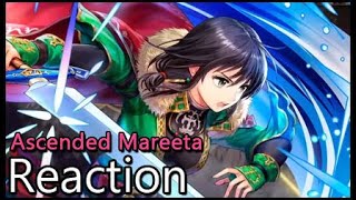 *Damage Reduction Intensifies* - Thracia New Heroes, Ascended Mareeta Reaction (Fire Emblem Heroes)