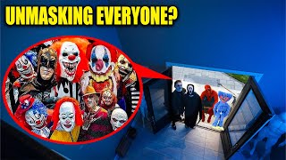 UNMASKING EVERY CLOWN, MONSTER AND DEMON WE'VE EVER FOUGHT!! (SCARIEST UNMASKINGS OF 2021!)