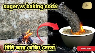 Amazing Science Experiment With Sugar || Black Fire Snake Experiment.