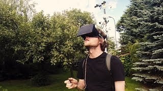 Real World Third Person Perspective VR / AR Experiment