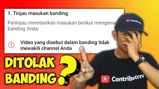 Video ORI Ditolak Banding Monetisasi Program Partner YouTube ❓ Solusi Komunitas YouTuber Pemula 2024