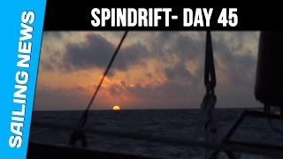 Spindrift - Jules Verne Trophy - Day 45  - Surf \u0026 speed before the storm